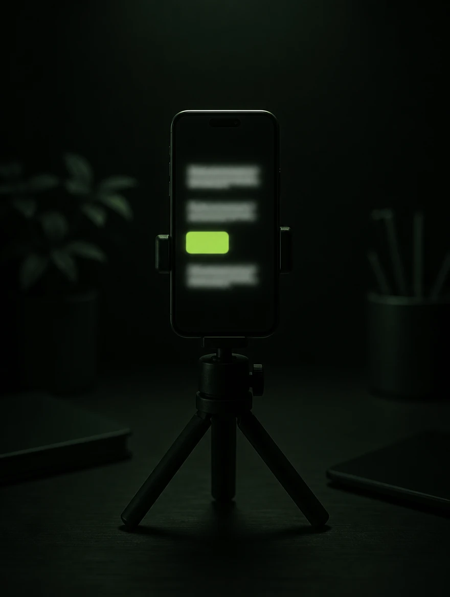 TellyPrompter following spoken words in voice mode